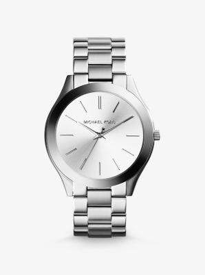 Oversized Pavé Logo -Tone Watch Product Image