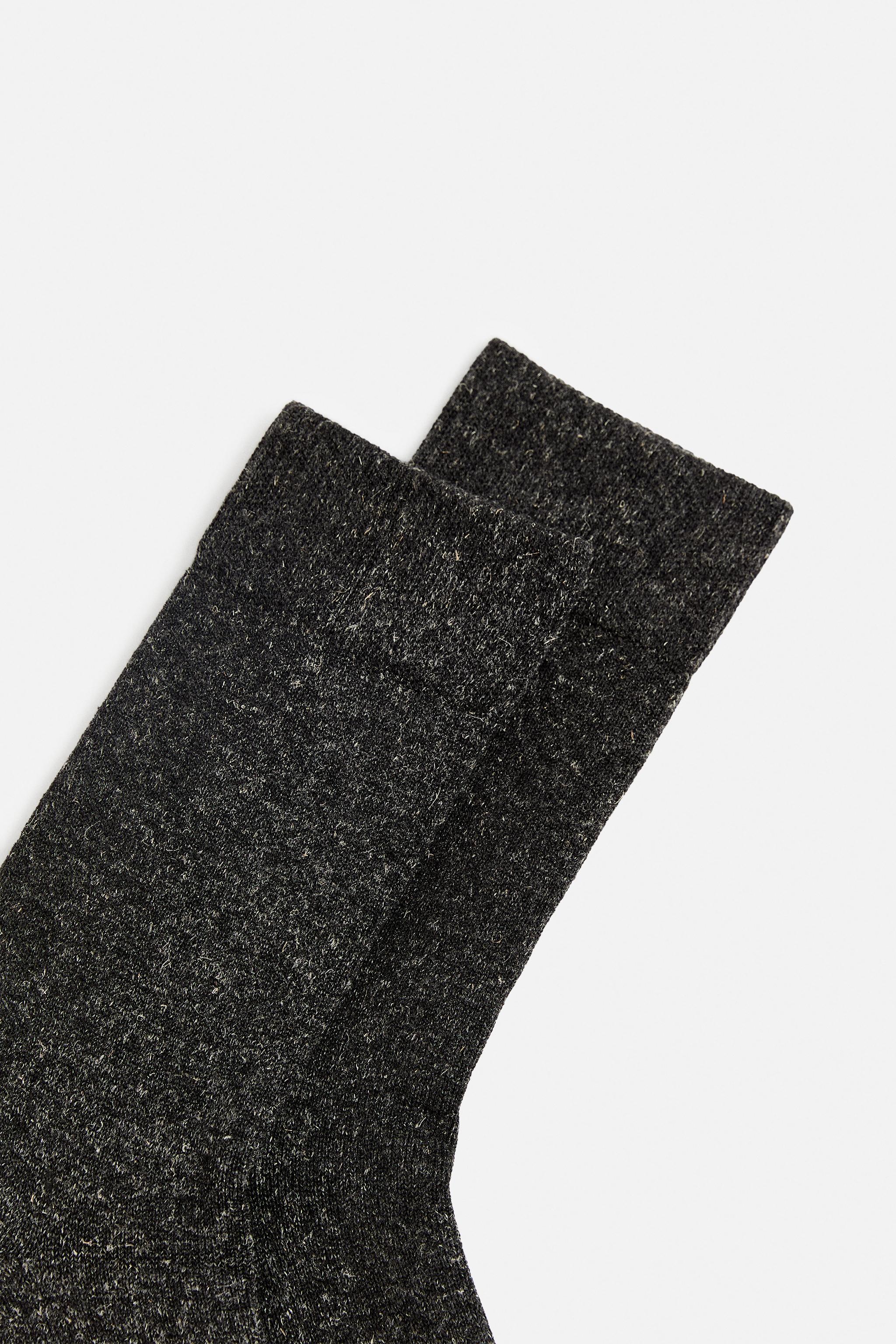 2-PACK OF HEATHERED SOCKS Product Image