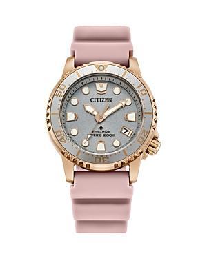 Citizen Womens Promaster Dive Ecozilla 200m Rose Gold Analog Watch Product Image