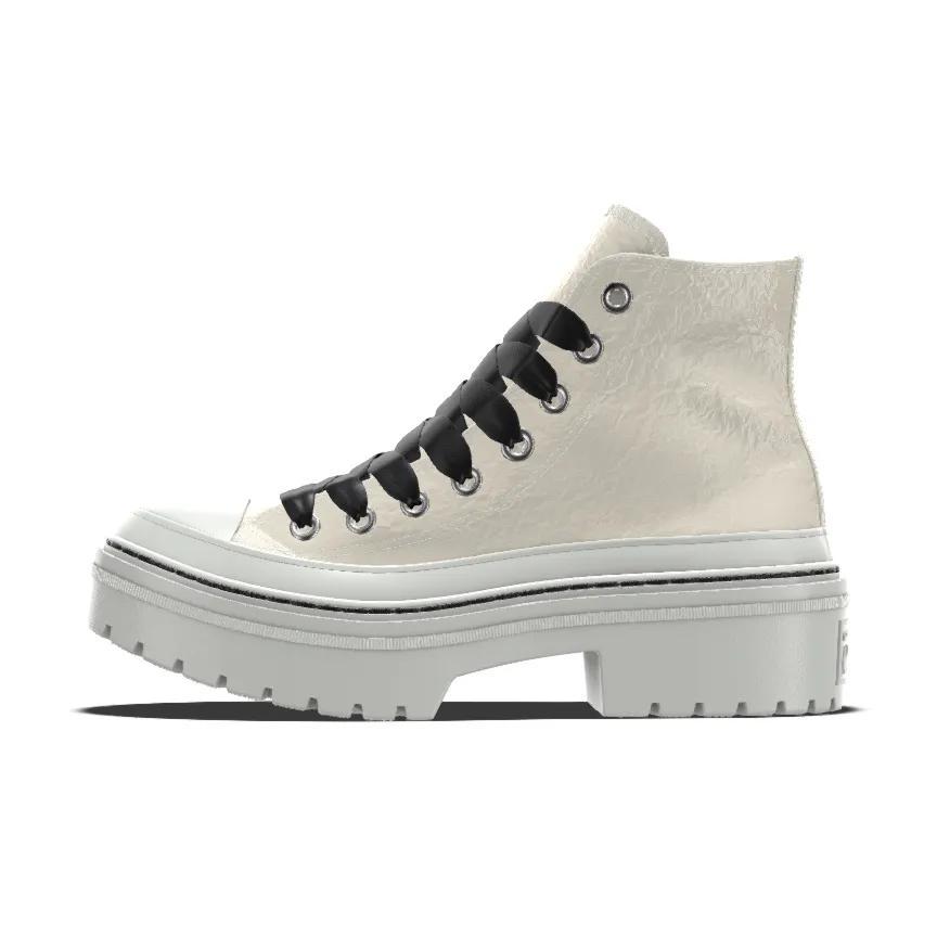 Custom Chuck Taylor All Star Lugged Heel Platform Leather By You Product Image