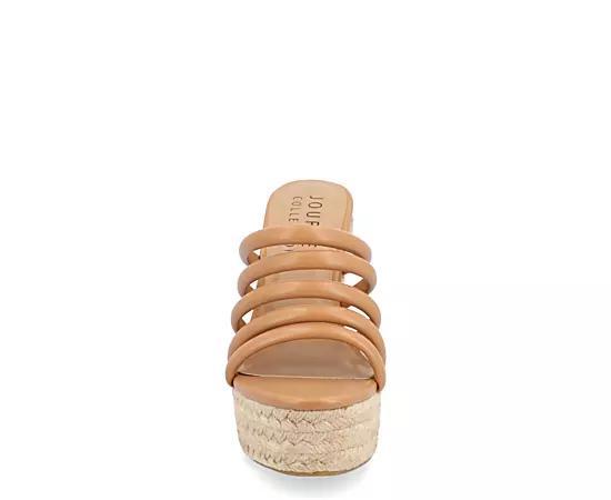 Journee Collection Womens Cynthie Wedge Sandal Product Image