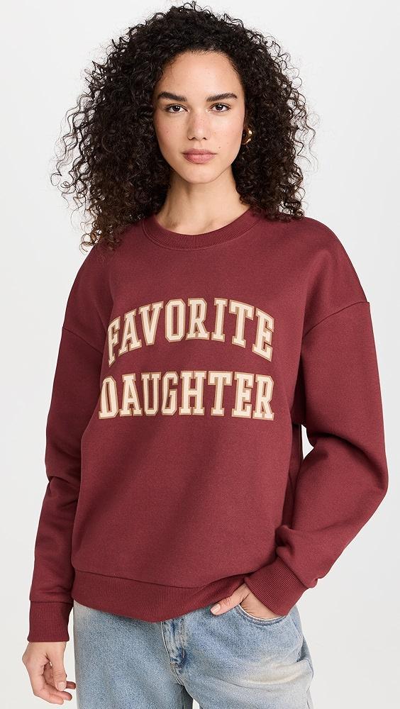 Favorite Daughter Collegiate Sweatshirt | Shopbop Product Image