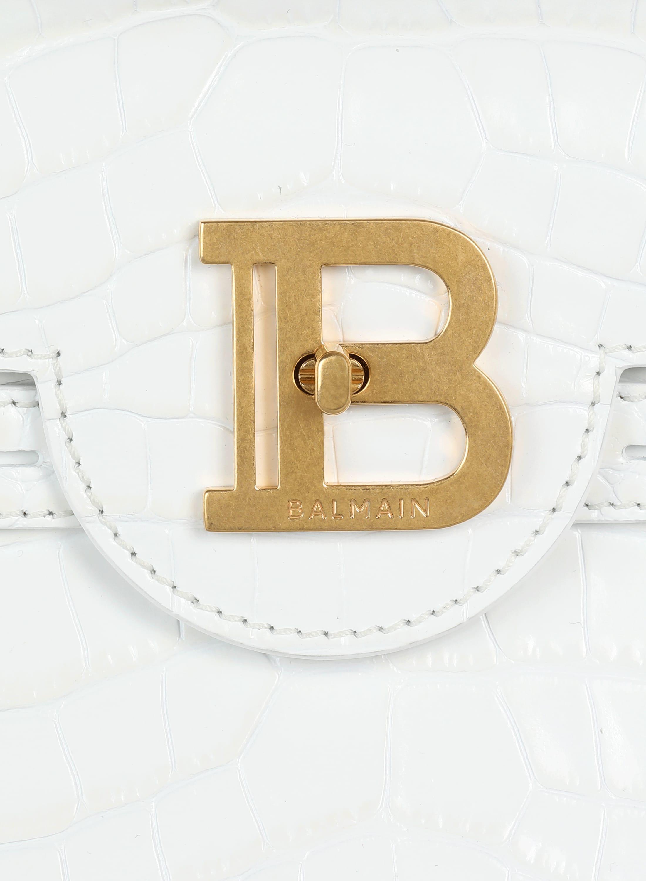 B-Buzz 23 bag in crocodile effect-embossed leather Product Image