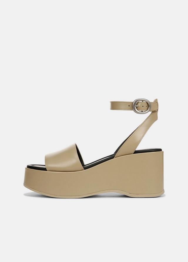 Phillipa Leather Platform Sandal Product Image