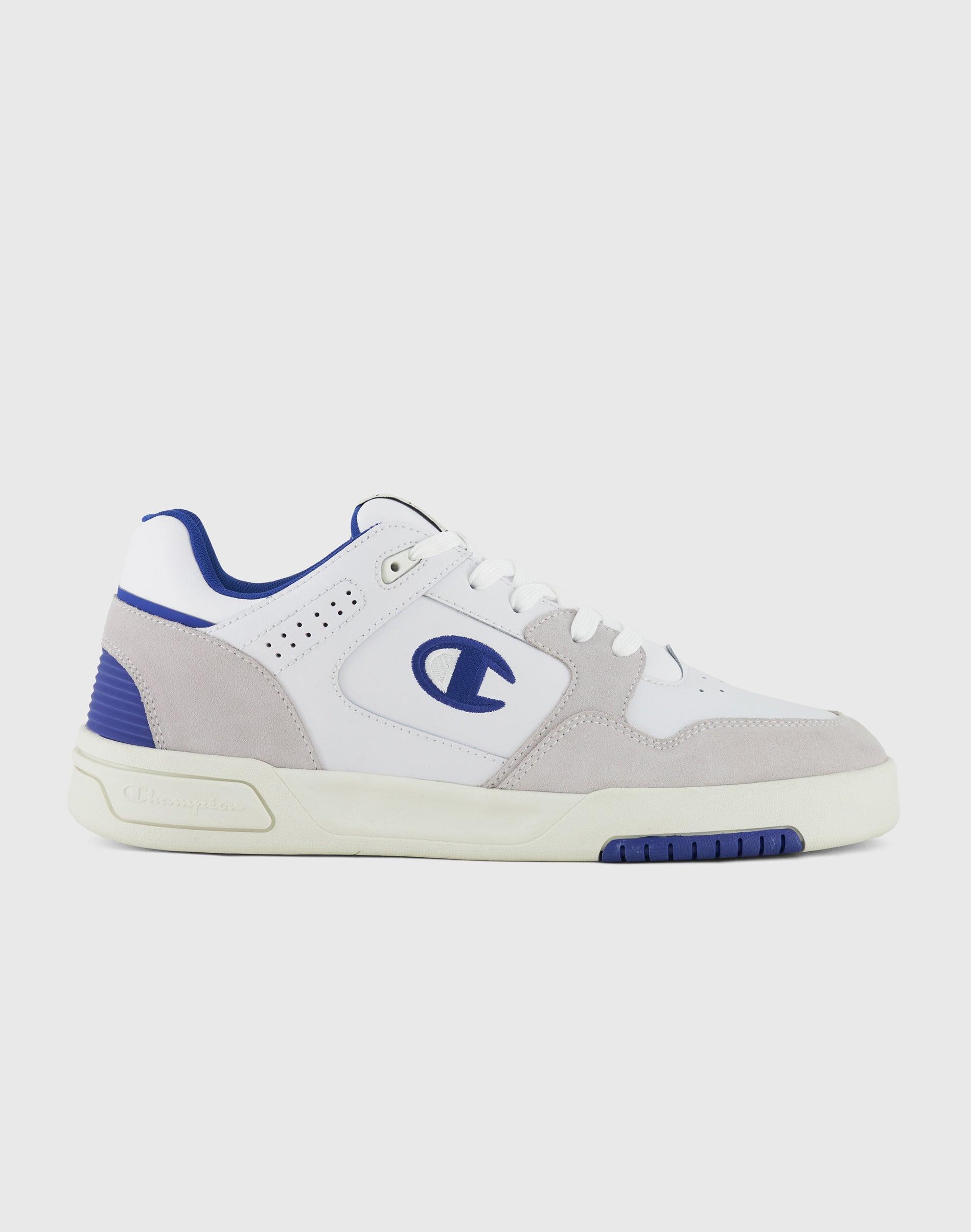 Champion Mens Z80 Low Shoes White/Royal Blue 7 Product Image