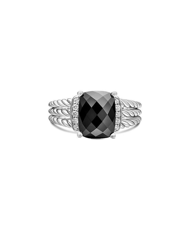 Womens Petite Wheaton Ring With Pav Diamonds Product Image