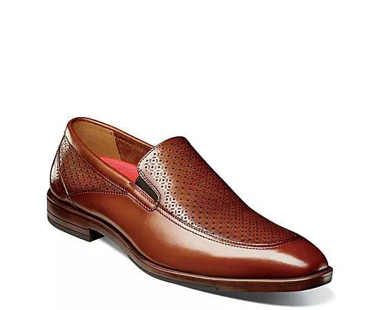 Stacy Adams Mens Aiden Perforated Moc Toe Loafer Product Image