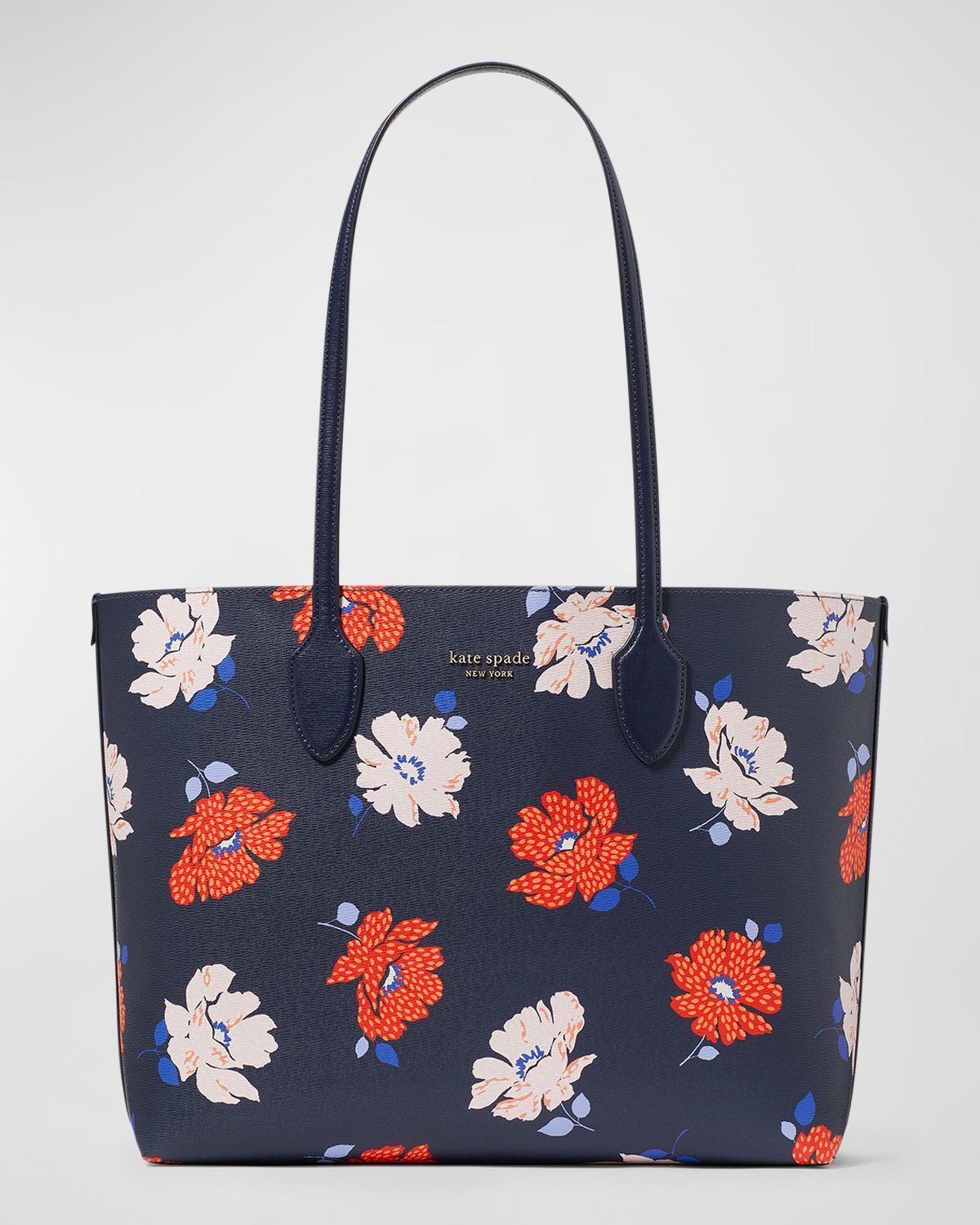 Womens Bleecker Dotty Floral Tote Bag Product Image