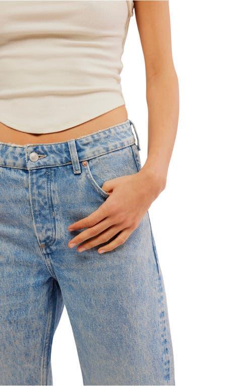 Deep Trance Dropped Boyfriend Jeans In Sweet Dreams Product Image