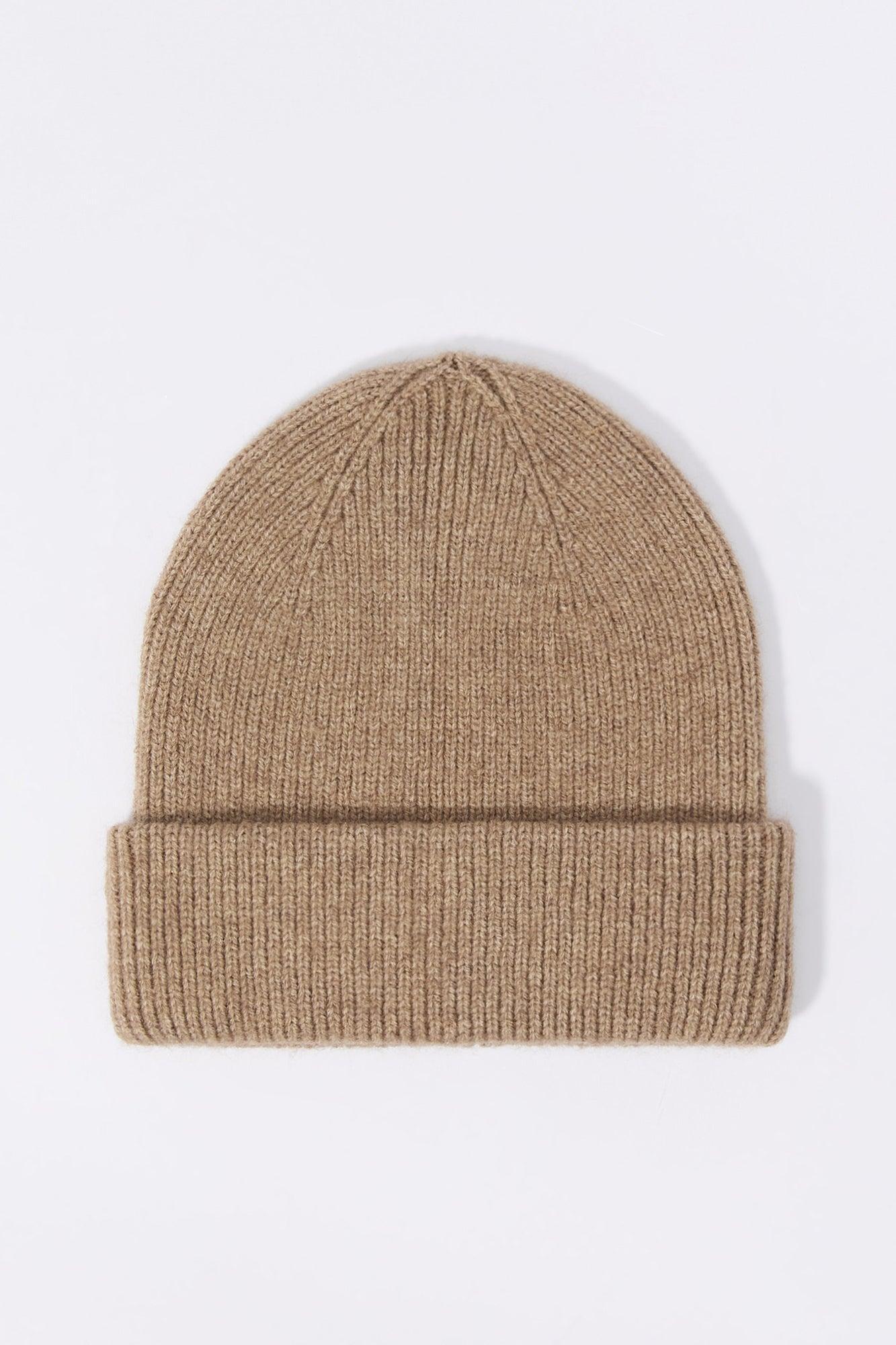 Ribbed Knit Beanie Male product image