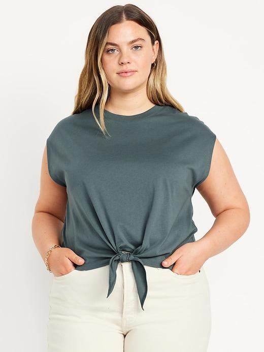 EveryWear Tie-Front Top Product Image