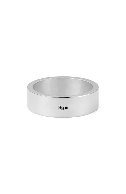 le gramme Mens Ribbon 11G Sterling Silver Band Ring Product Image