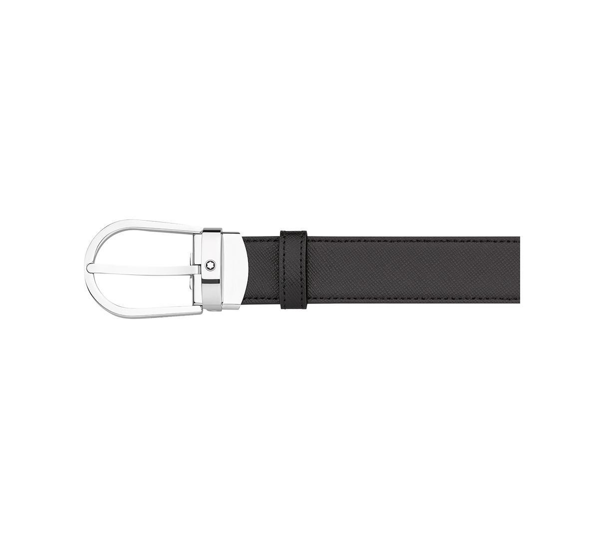 Montblanc Horseshoe Buckle Reversible Sartorial Leather Belt Product Image