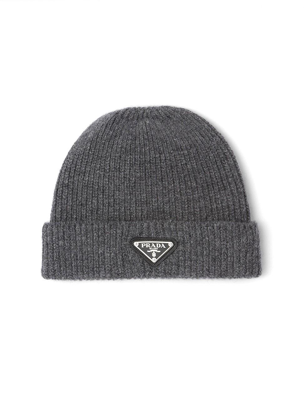 Mens Wool and Cashmere Beanie Product Image