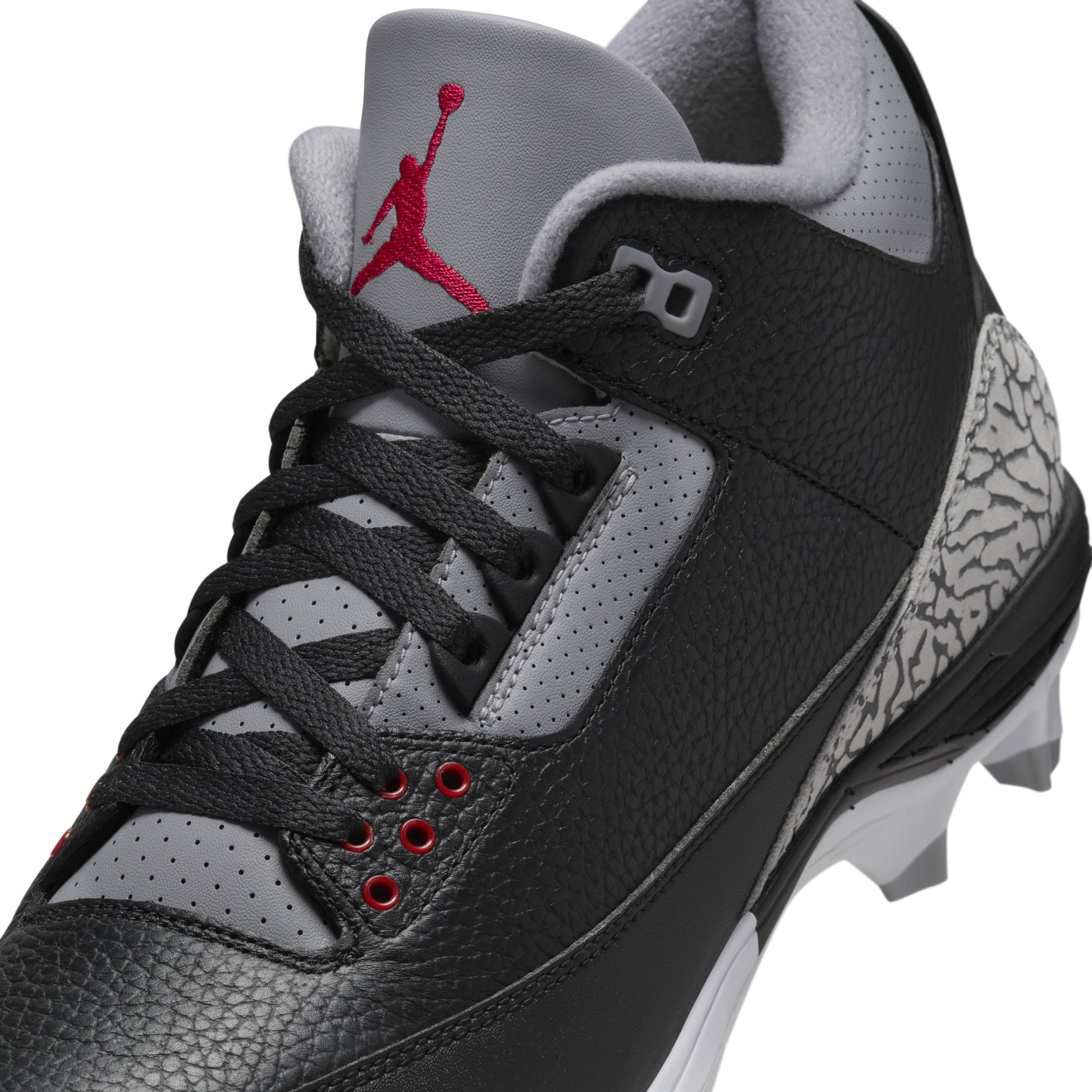 Men's Jordan 3 Mid TD Football Cleats Product Image