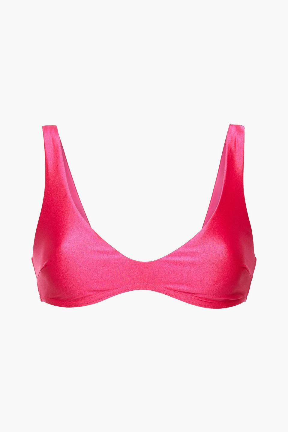 Bikini Top In Fuchsia Product Image