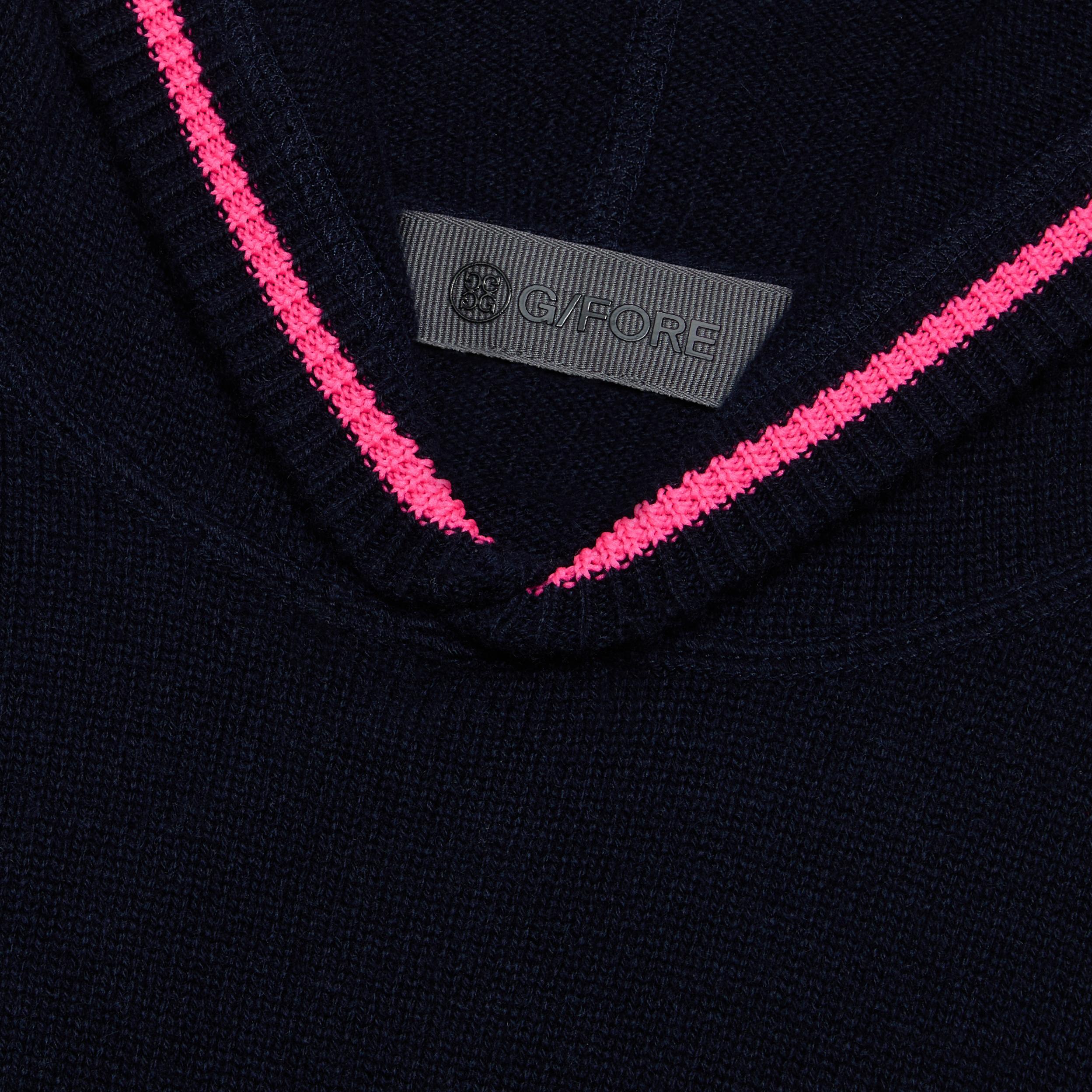 WASHABLE CASHMERE HOODED SWEATER Product Image