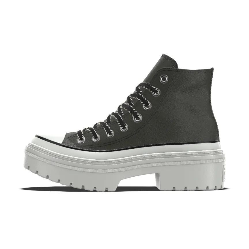 Custom Chuck Taylor All Star Lugged Heel Platform Leather By You Product Image