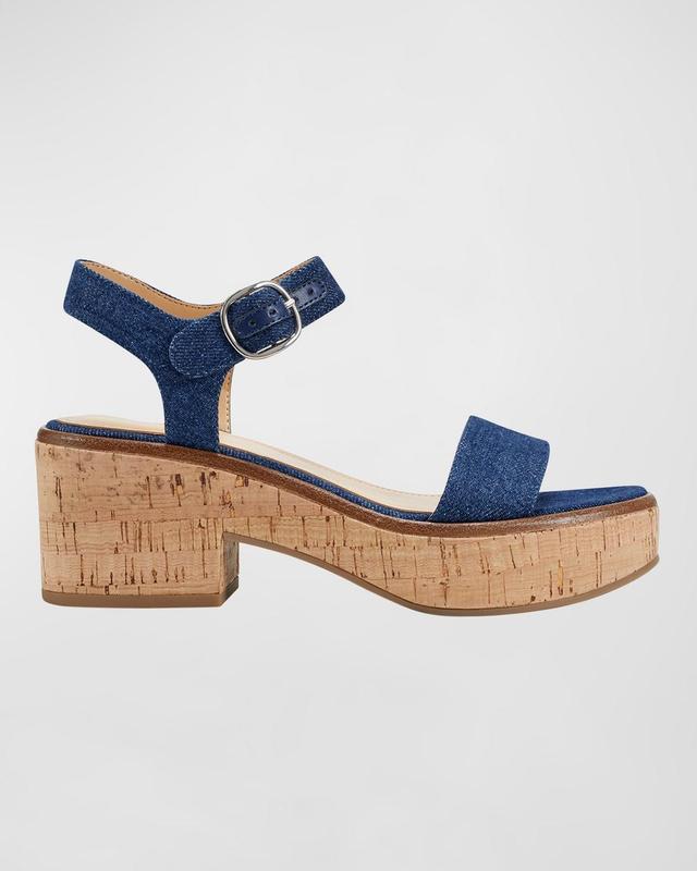 Marc Fisher LTD Quessa Leather) Women's Sandals Product Image