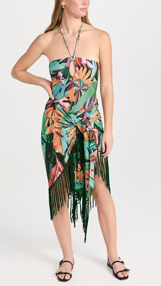 FARM Rio Banana Foliage One Piece | Shopbop Product Image