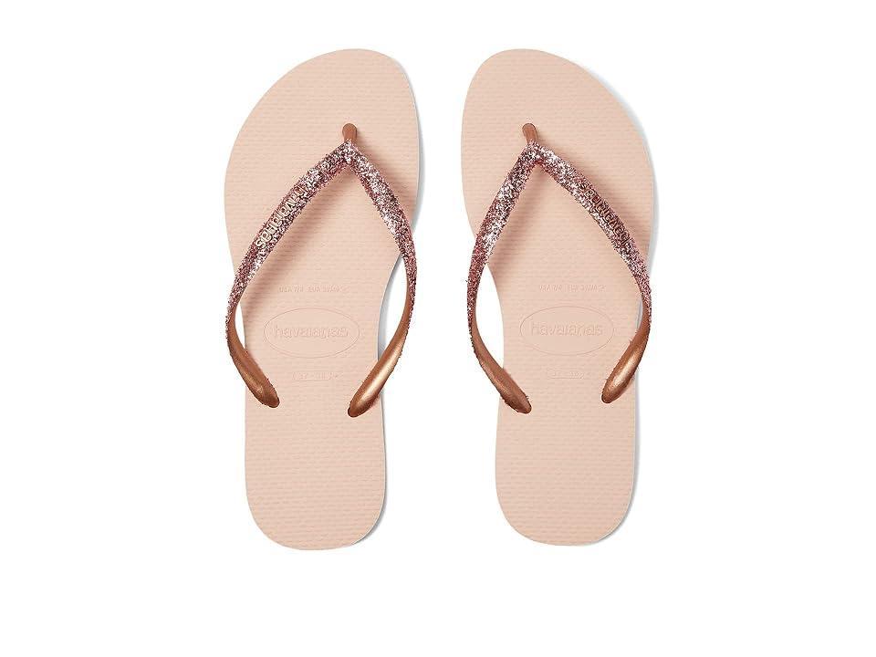 Womens Slim Glitter II Flip-Flops Product Image