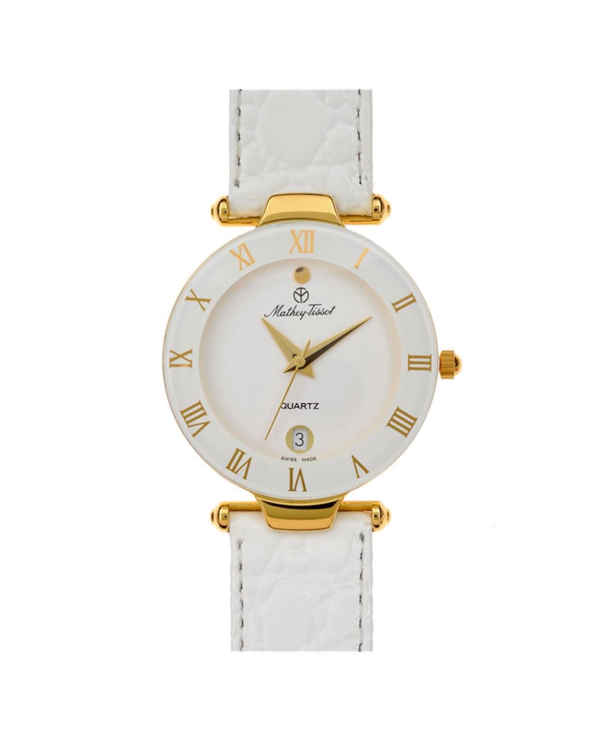 Mathey Tissot Womens Classic White Dial Watch - K233F Product Image