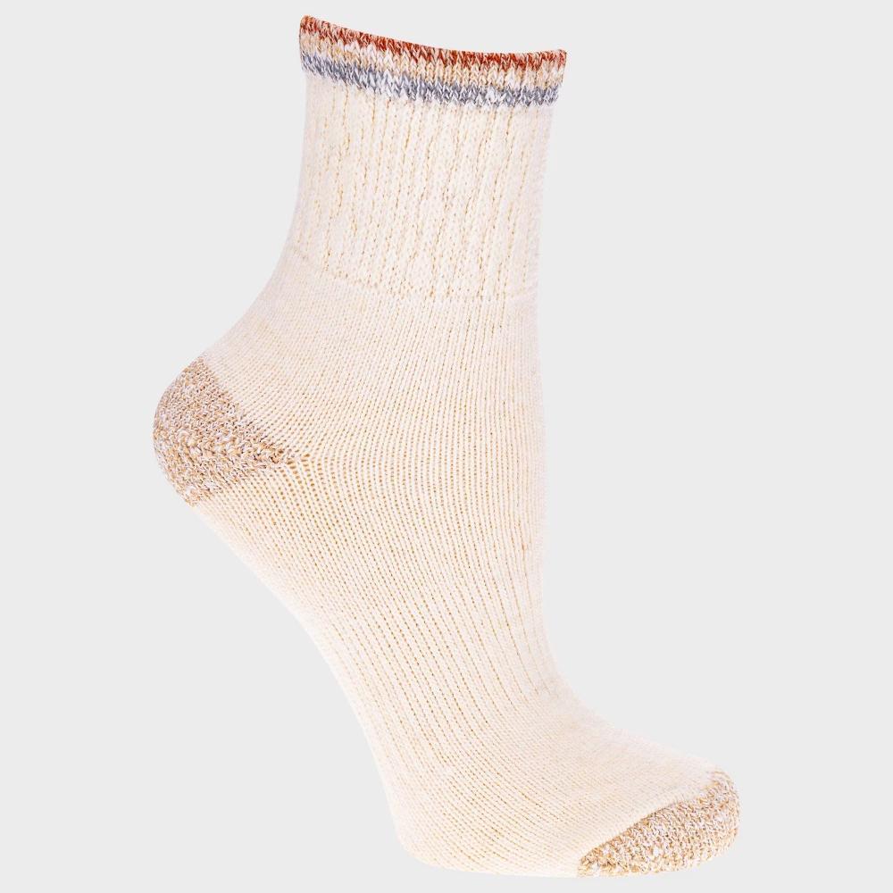 Alaska Knits Womens Kernel Textured Wool Blend Midweight Boot Socks 4-10 Product Image