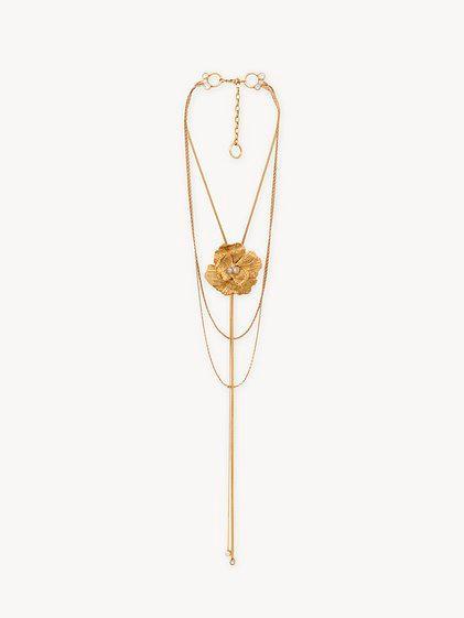 The Chloé Flowers necklace Product Image