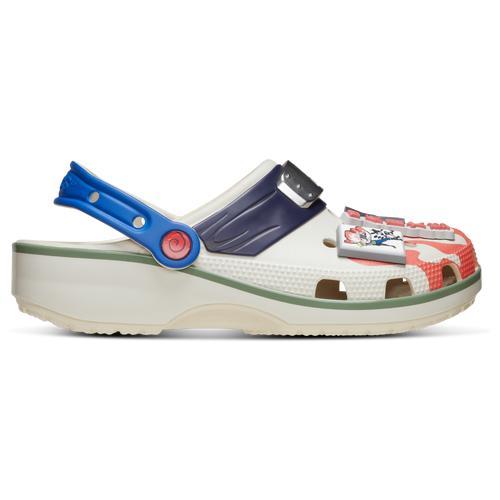 Crocs Mens Crocs Minato Classic Clogs - Mens Shoes Blue/White/Red Product Image