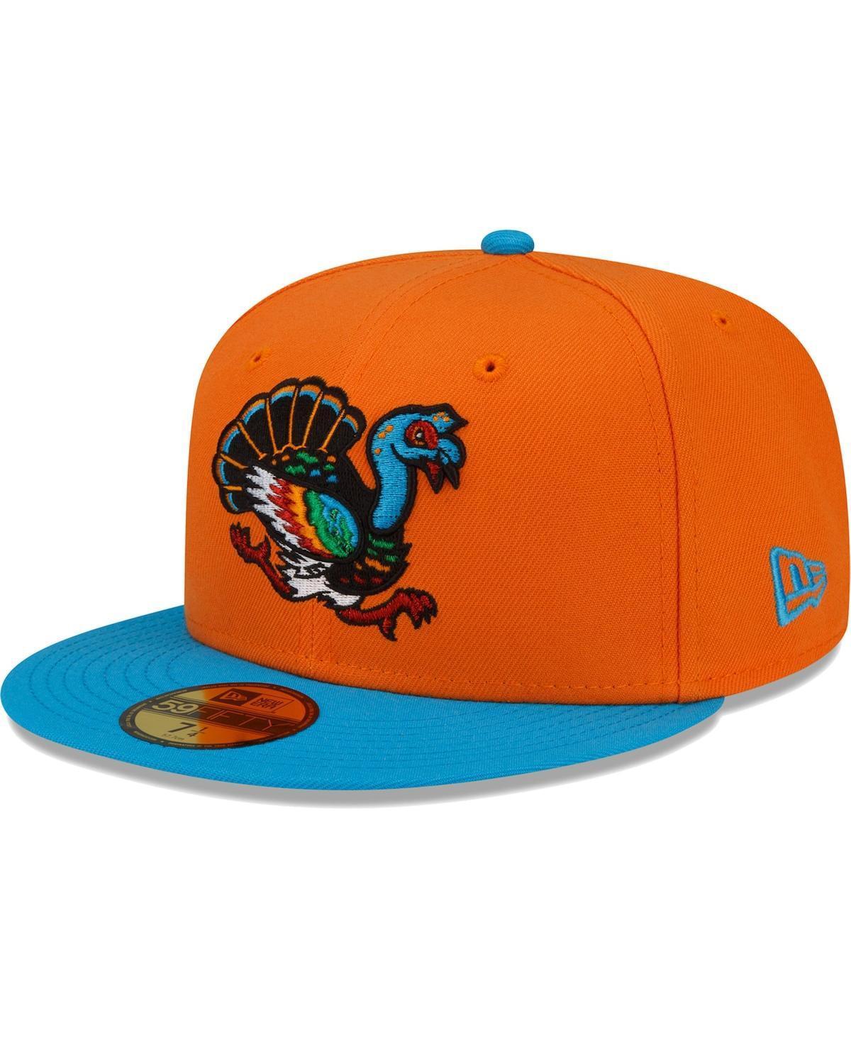 Mens New Era Orange Augusta GreenJackets Copa De La Diversion 59FIFTY Fitted Hat Product Image