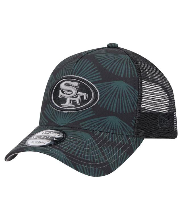 Mens New Era San Francisco 49ers Agave Trucker 9FORTY Adjustable Hat Product Image