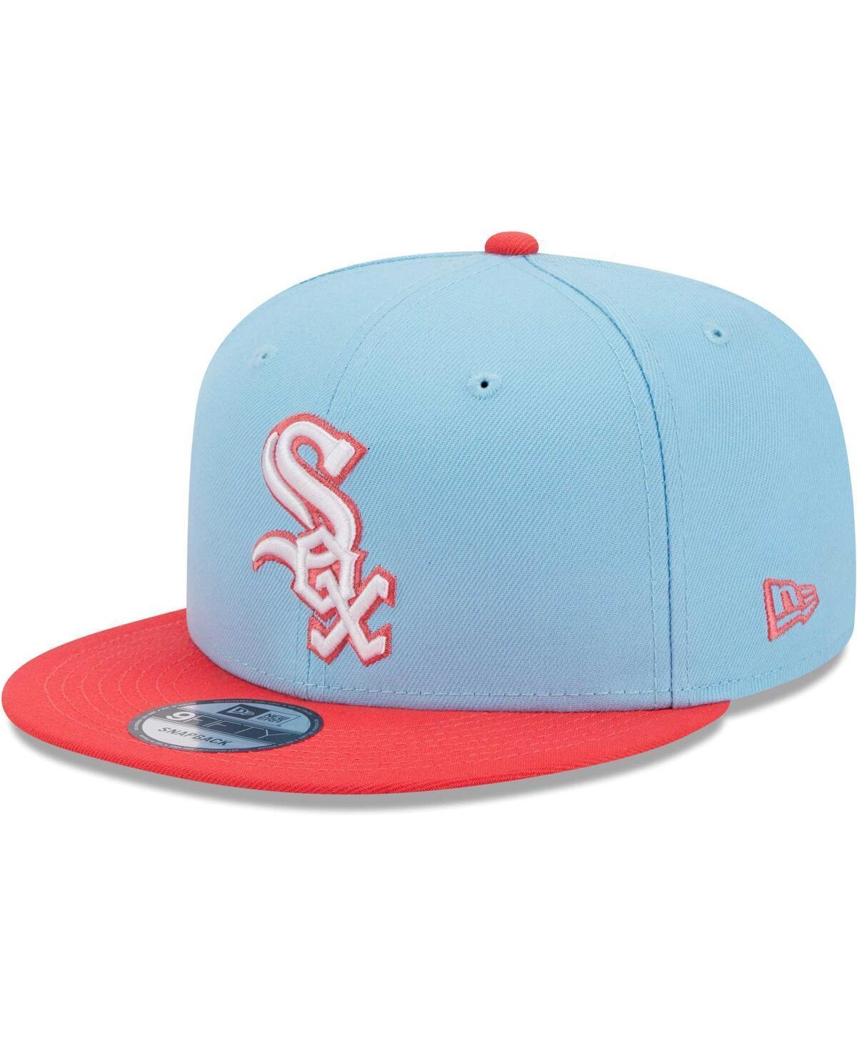 Mens New Era Blue/Red Chicago White Sox Spring Basic Two-Tone 9FIFTY Snapback Hat Product Image