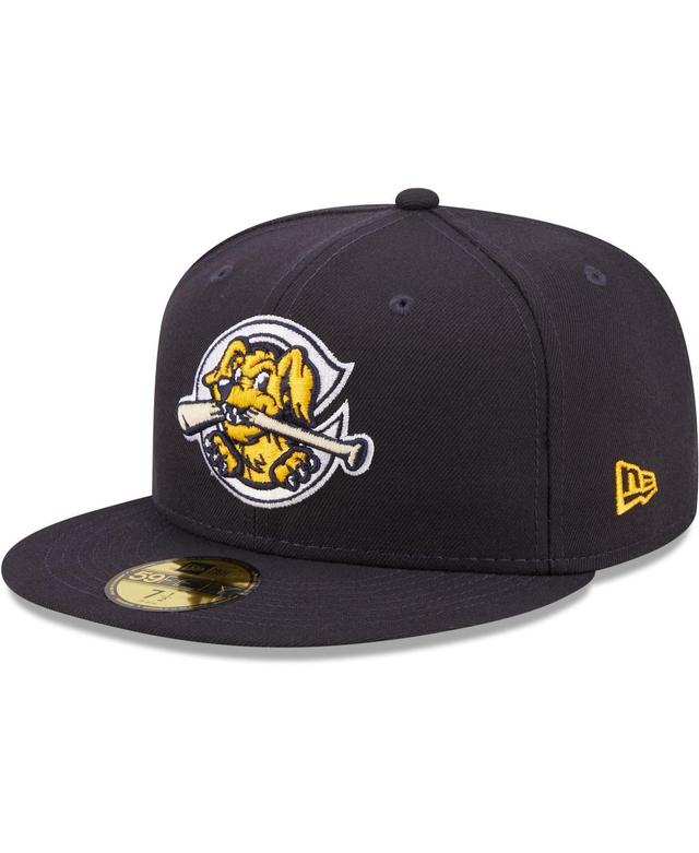 Mens New Era Navy Charleston RiverDogs Authentic Collection 59FIFTY Fitted Hat Product Image