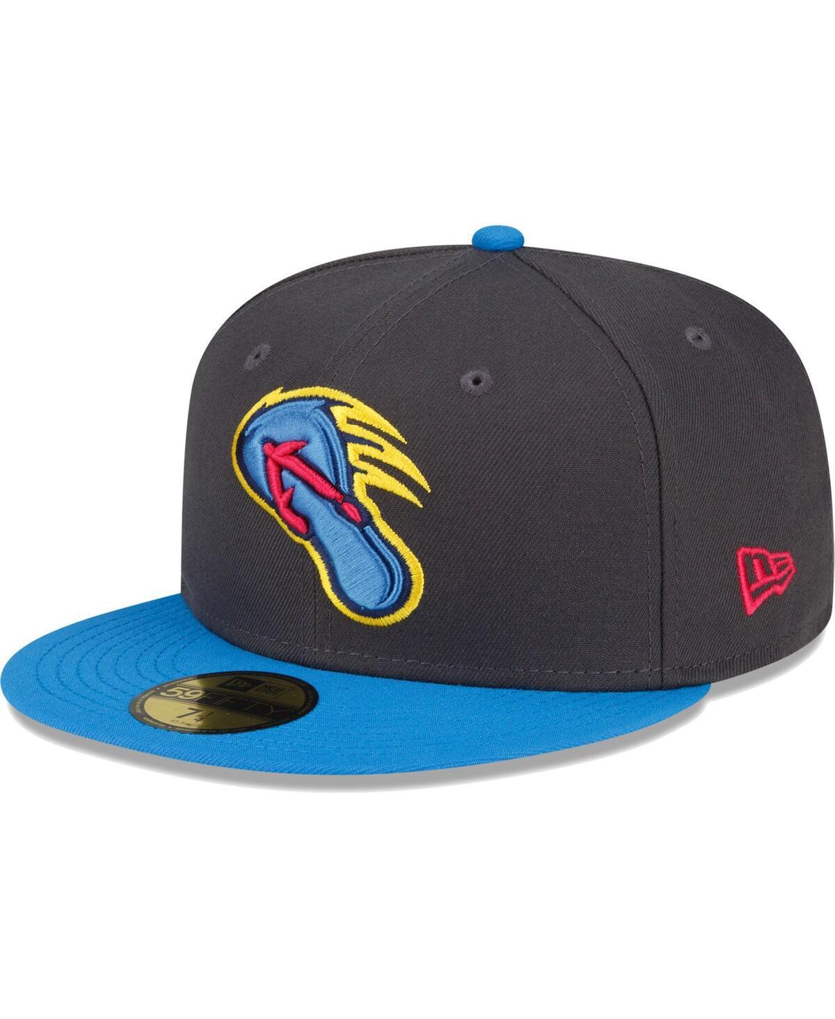 Mens New Era Black Albuquerque Isotopes Authentic Collection 59FIFTY Fitted Hat Product Image