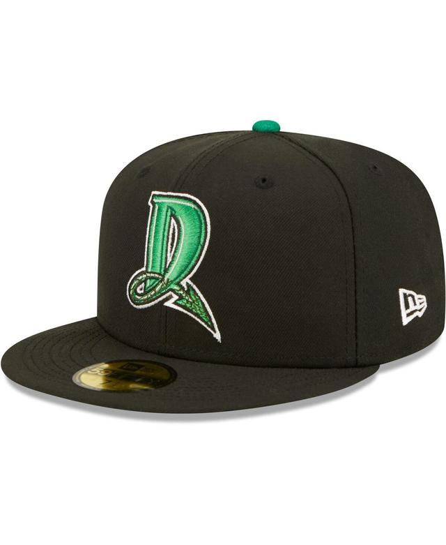 Mens New Era Philadelphia Eagles Black on Black Alternate Logo 59FIFTY Fitted Hat EAG Black Product Image