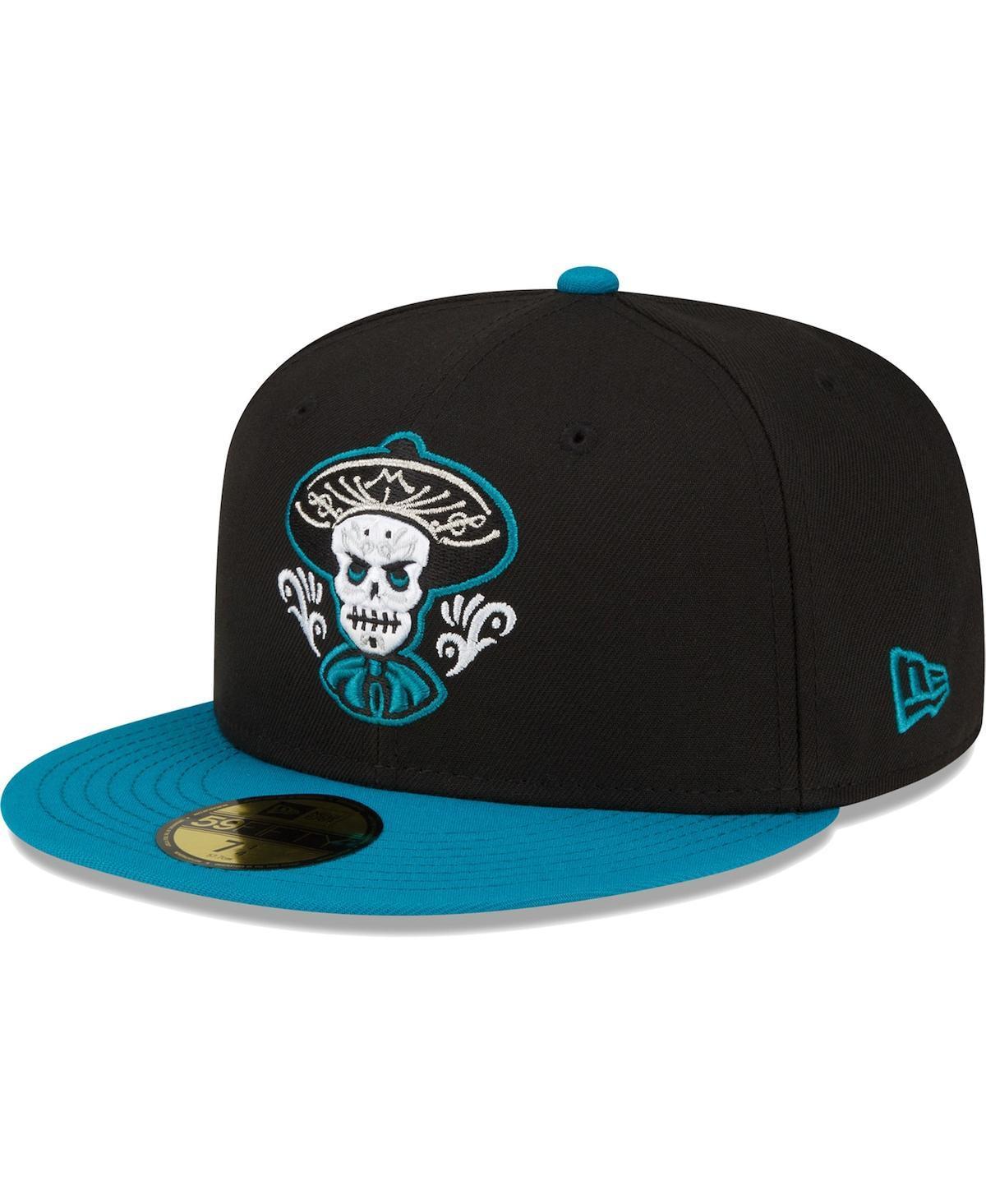 Mens New Era Black Albuquerque Isotopes Copa De La Diversion 59FIFTY Fitted Hat Product Image