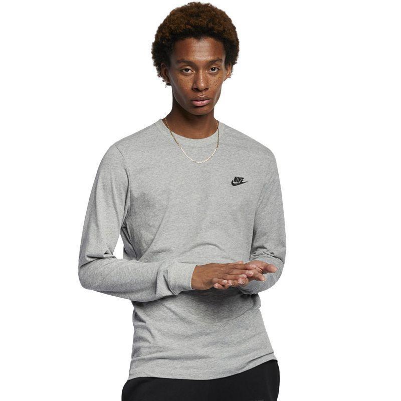 Men's Nike Sportswear Club Long-Sleeve T-Shirt Product Image