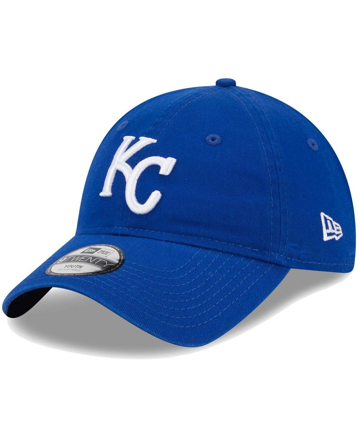 Little Boys and Girls New Era Royal Kansas City Royals Team 9TWENTY Adjustable Hat Product Image