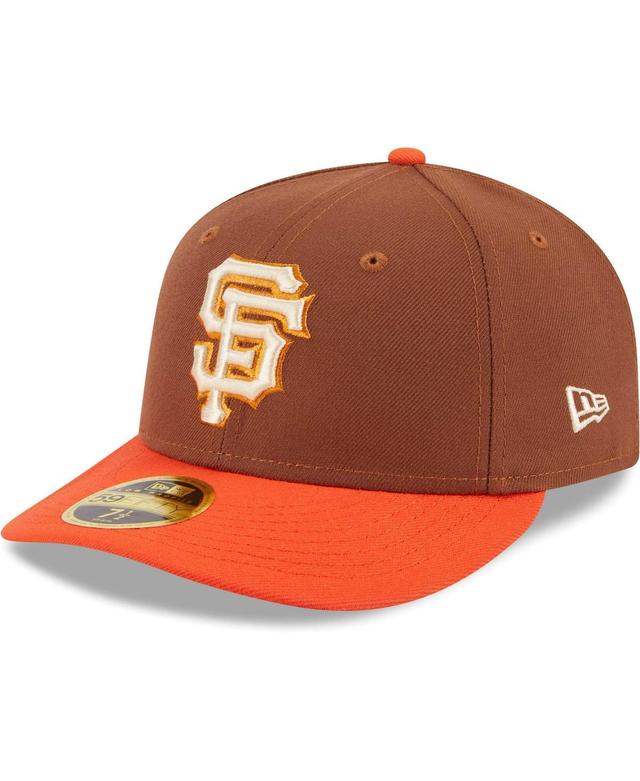 Mens New Era Brown San Francisco Giants Tiramisu Low Profile 59FIFTY Fitted Hat Product Image