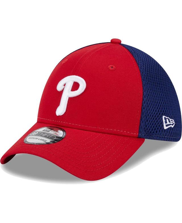 Mens New Era Philadelphia Phillies Team Neo 39THIRTY Flex Hat Product Image