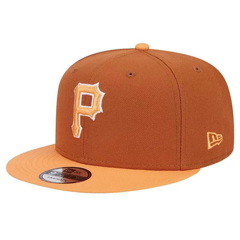 Mens New Era Pittsburgh Pirates Spring Color Two-Tone 9FIFTY Snapback Hat Product Image