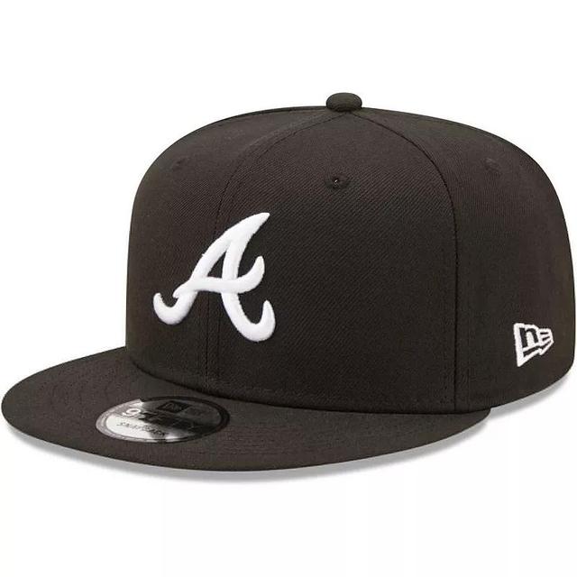 Mens New Era Atlanta Braves Team 9FIFTY Snapback Hat Product Image