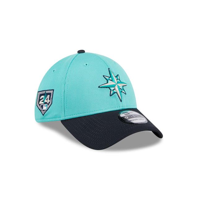 Seattle Mariners 2024 Spring Training 39THIRTY Stretch Fit Hat Male Product Image