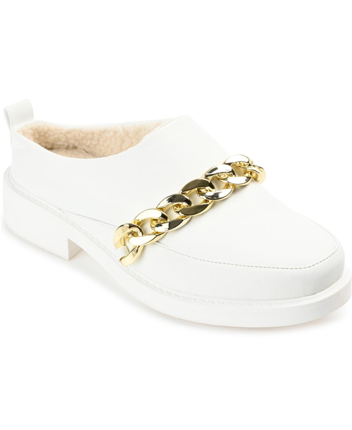 Journee Collection Womens Sheah Chain Loafers Product Image