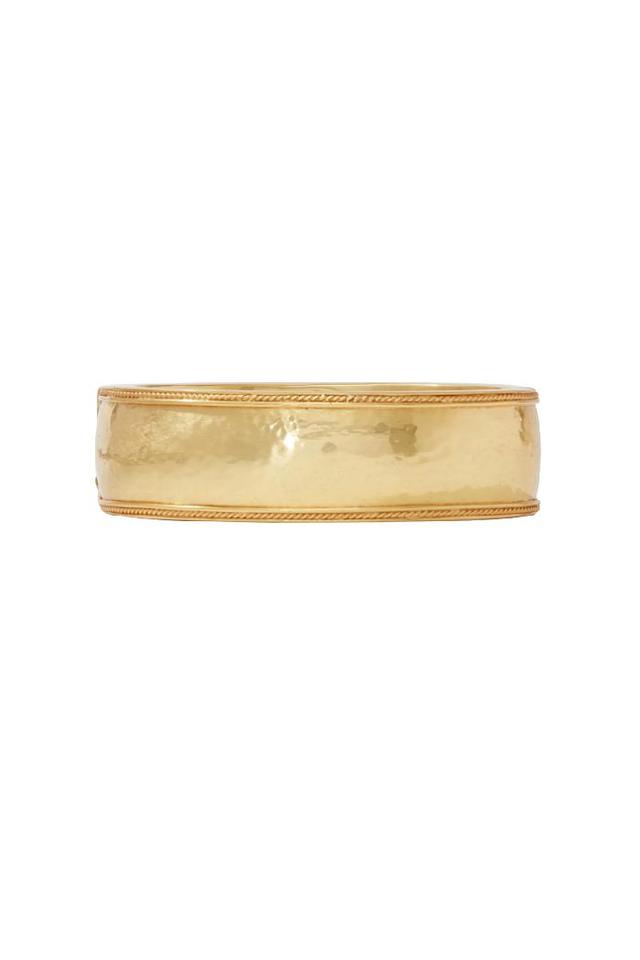 CANNES Statement Hinge Bangle Gold Product Image