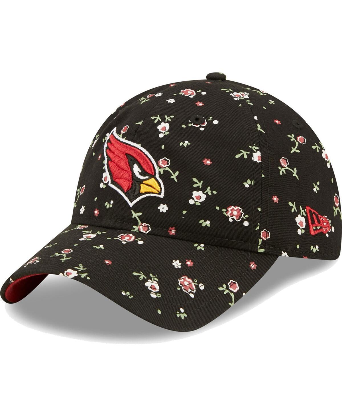 Womens New Era Arizona Cardinals Floral 9TWENTY Adjustable Hat Product Image