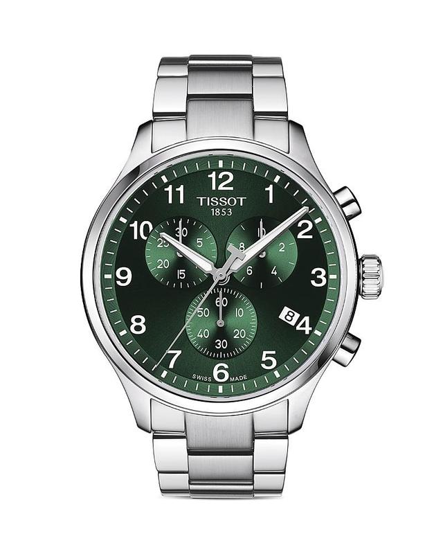 Tissot Chrono XL Classic Quartz Green Dial Mens Watch T116.617.11.092.00 Product Image