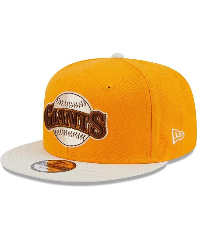 Mens New Era Gold San Francisco Giants Tiramisu 9FIFTY Snapback Hat Product Image