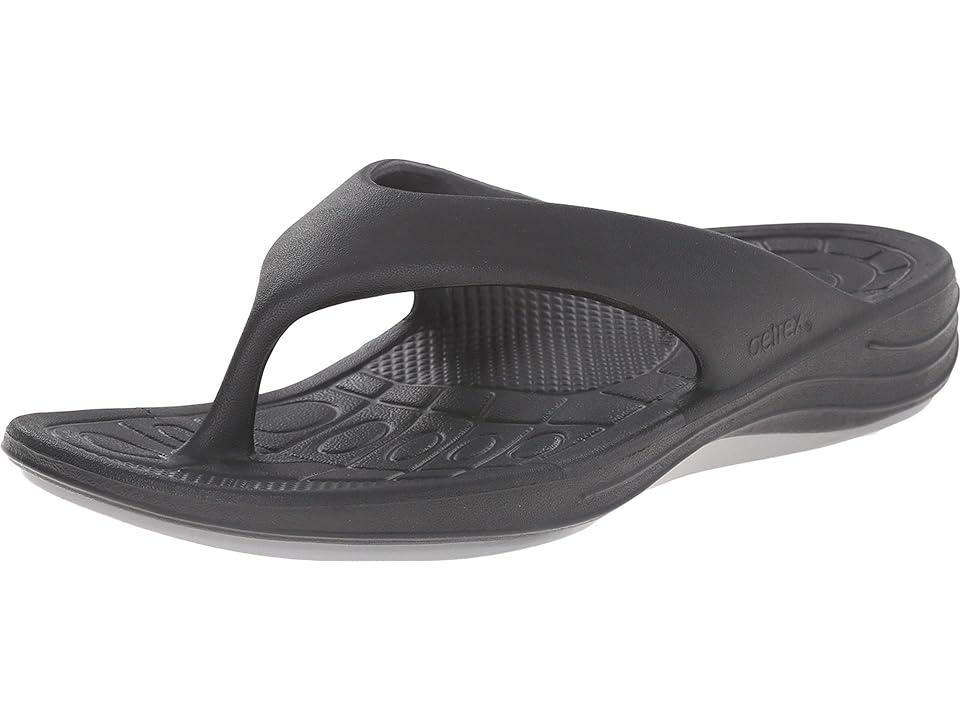 Aetrex Maui Flip (Black) Women's Sandals Product Image