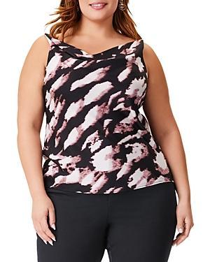 Nic+Zoe Plus Spring Shadow Tank Top Product Image